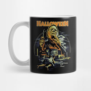 Retro Halloween Movie Mug